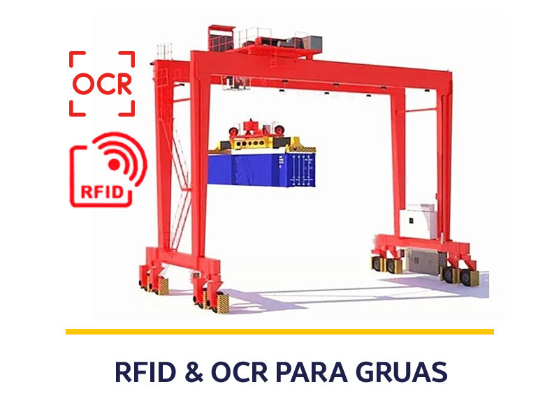 RFID y OCR para gruas RMG, RTG y STS