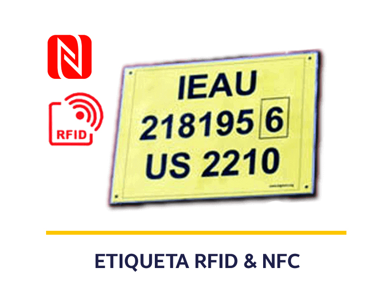 Etiqueta RFID para Contenedores