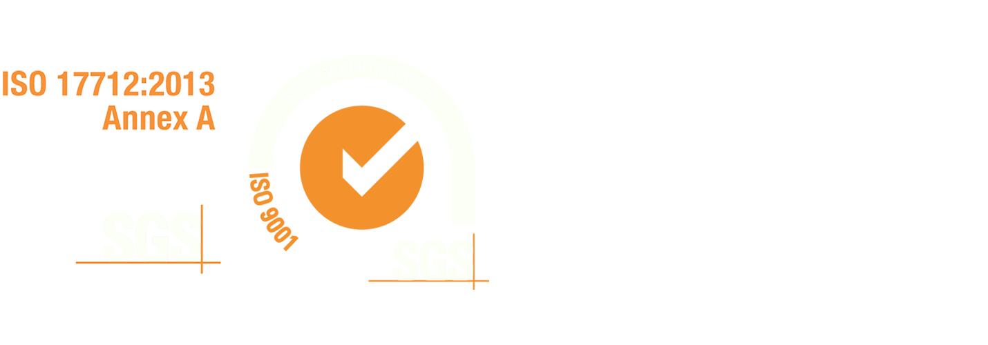 Certificados SGS ISO9001 e ISO17712